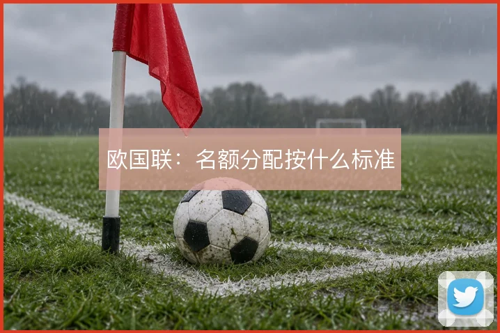 欧国联:名额分配按什么标准